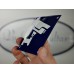 Emaljskylt CCTV blå - vit 10 x 10 cm modell 34-5