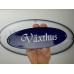 Emaljskylt Växthus blå - vit 21 x 7 cm modell 32-5