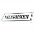 Emaljskylt VÄLKOMMEN vit - svart 20 x 6 cm modell 46-5 Emaljskylt VÄLKOMMEN vit - svart 20 x 6 cm modell 46-5